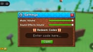 A janela Configurações (imagem via Roblox)