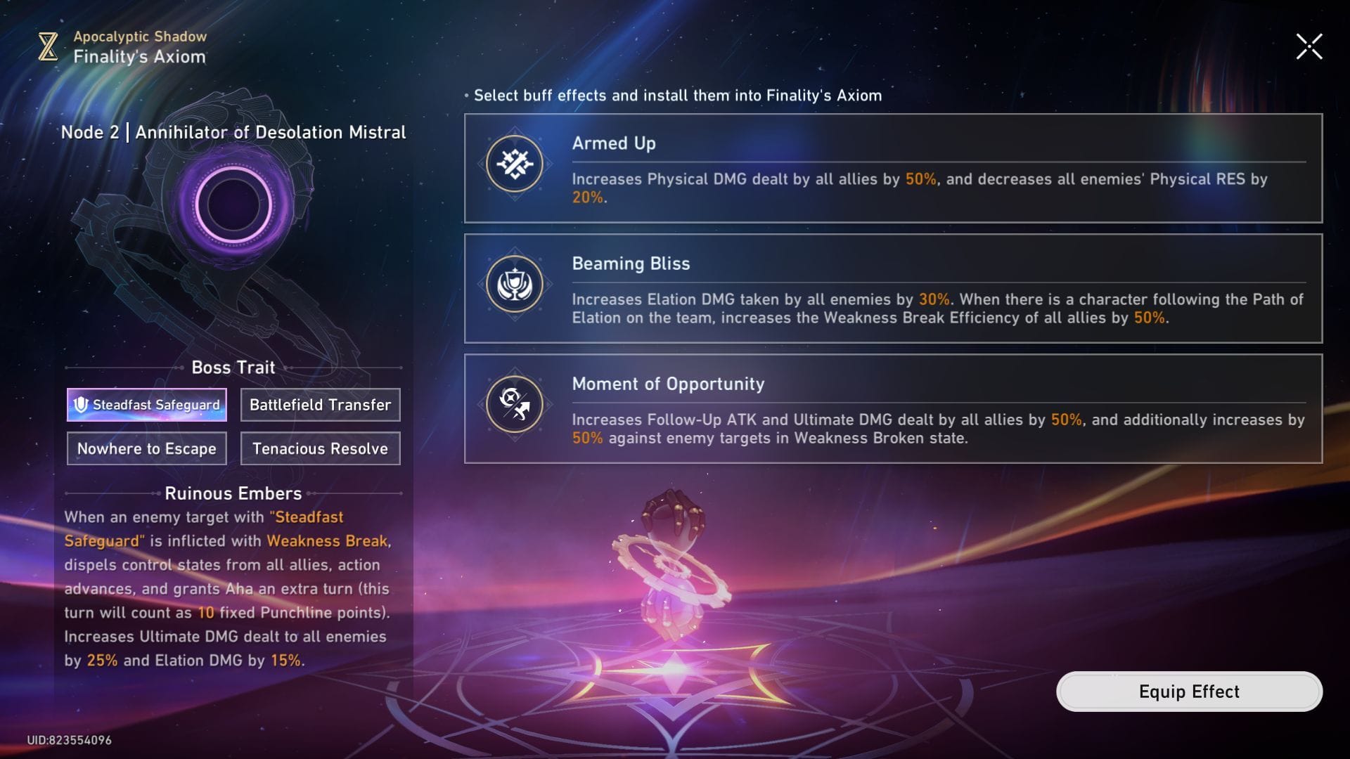 All Node 2 buffs (Image via HoYoverse)