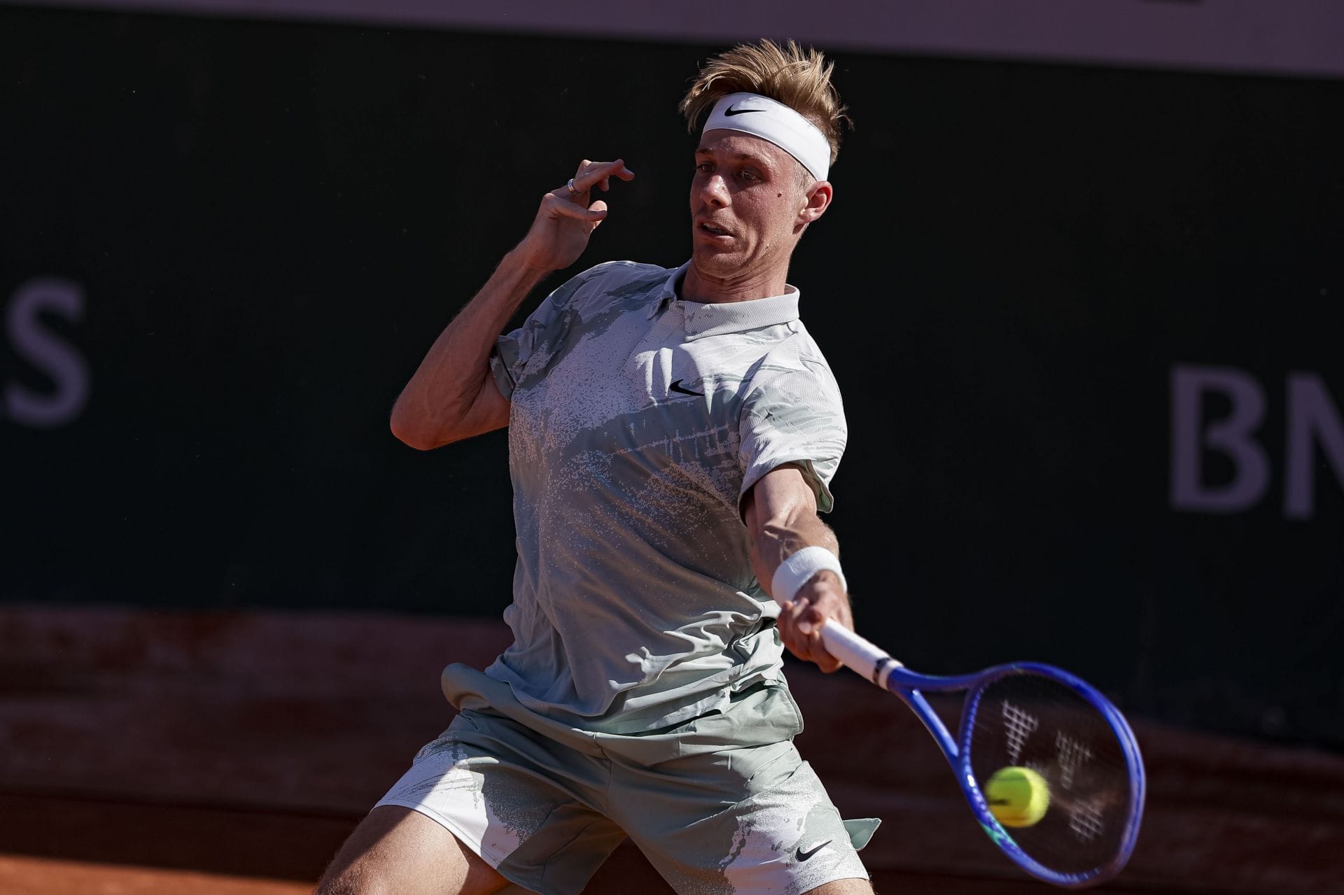 Denis Shapovalov at the French Open 2026. (Source: Getty)