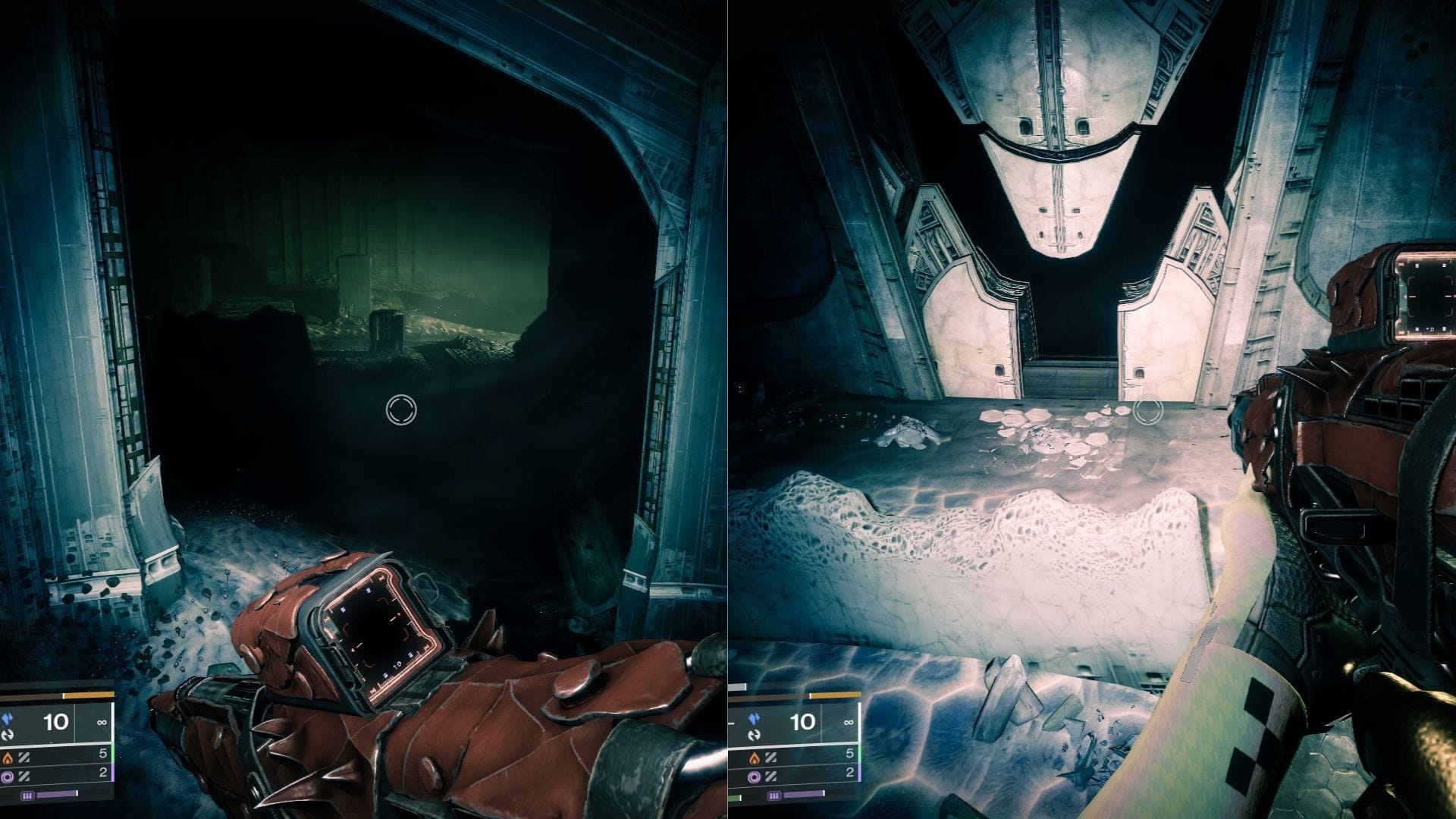 Continue seguindo a luz e encontre a segunda porta (Imagem via Bungie)