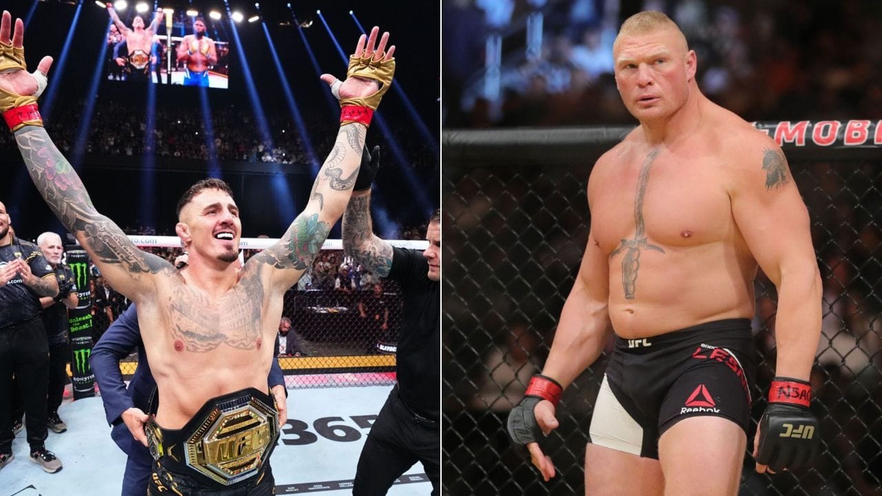 "That would be f****** cool" - Tom Aspinall says Brock Lesnar is his dream fight 