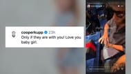 Cooper Kupp e sua esposa Anna Marie sobem a colina para comemorar o 33º aniversário do Seahawks WR (Crédito da imagem: Anna Marie/@Instagram)