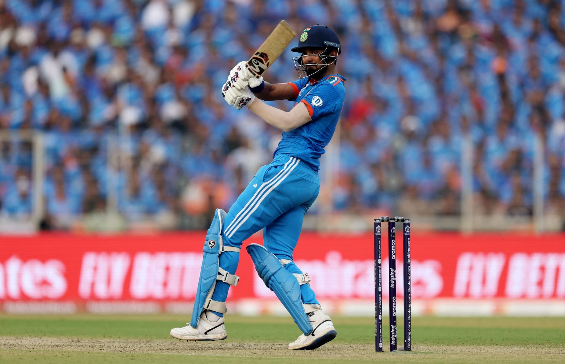 KL Rahul fails to execute aggressive shot and gets out for a golden duck in IND vs AFG 2026 2nd ODI