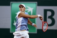 Matteo Arnaldi of Italy at the 2026 French Open at Roland Garros in Paris, France. (Photo by Getty Images)