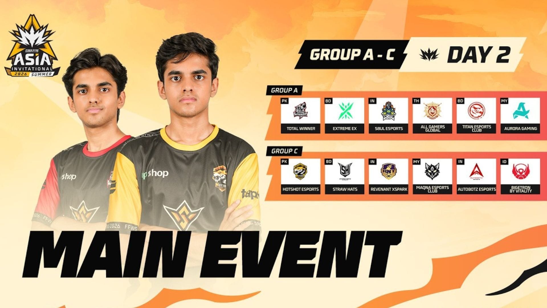 FFMAI 2026 Summer Main Event Day 2: Date, teams, groups, schedule, and how to watch