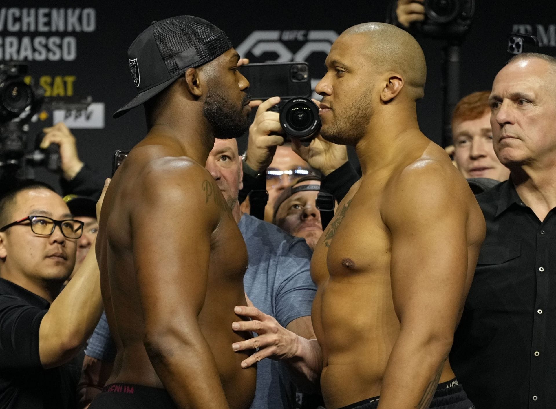 Jon Jones lauds Ciryl Gane after Frenchman picks ‘Bones’ as the best UFC fighter of all time 