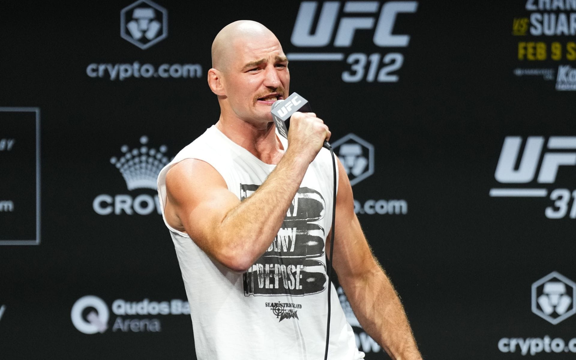 "Probably going to get arrested" - Former UFC heavyweight sounds alarm over Sean Strickland's White House protest idea