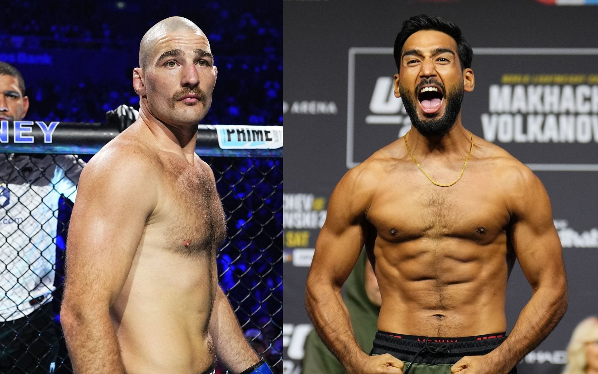 "I'm gonna help him and bring soap" - Sean Strickland reacts to viral moment involving Indian UFC fighter Anshul Jubli