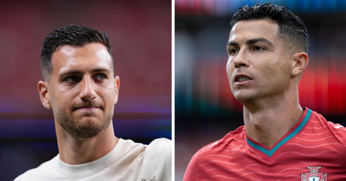 “Smiling like a kid” - Diogo Dalot uploads behind-the-scenes image of Cristiano Ronaldo with man of the match award vs Uzbekistan