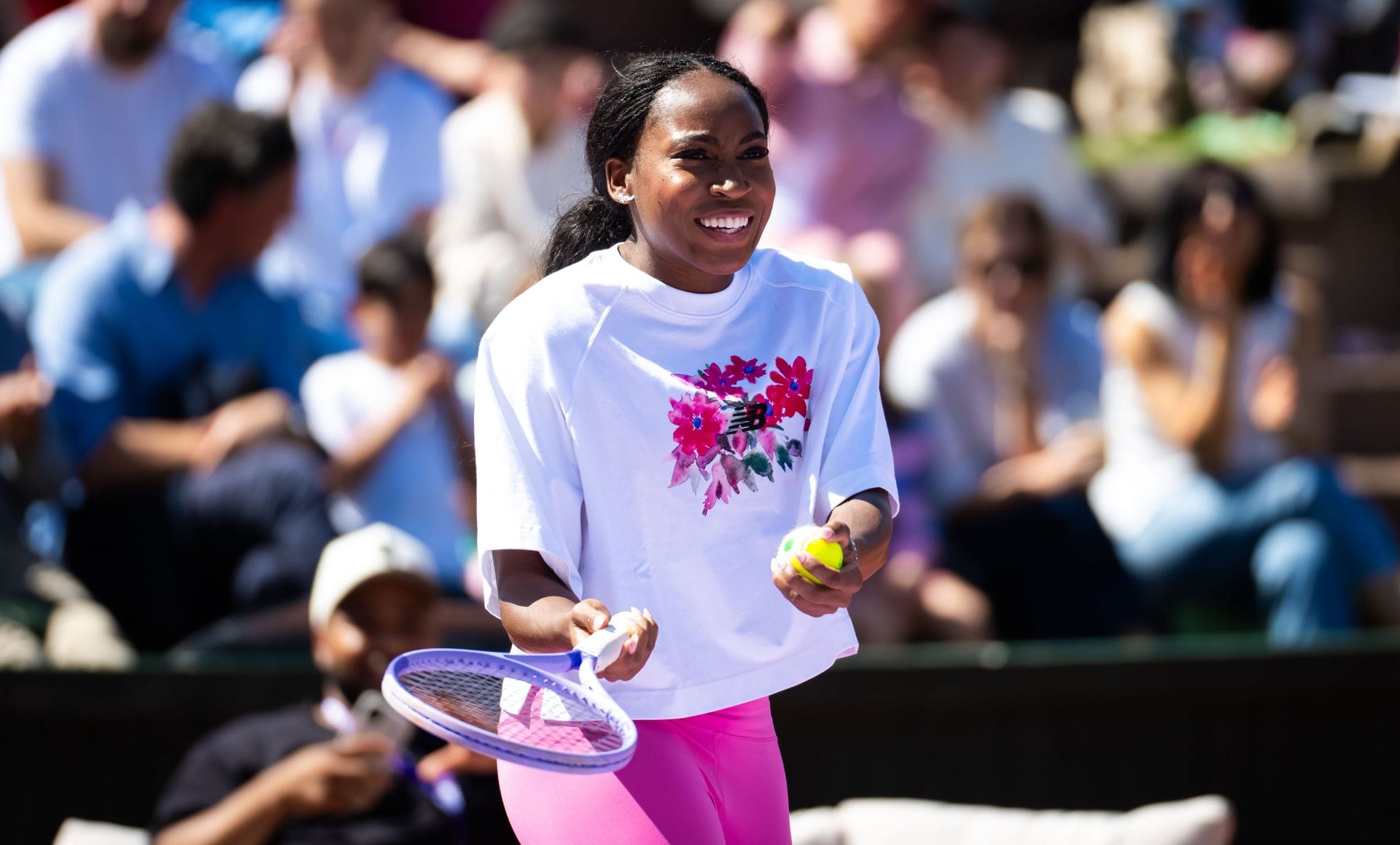 Coco Gauff retratada no Aberto de Berlim de 2026 | Fonte da imagem: Getty