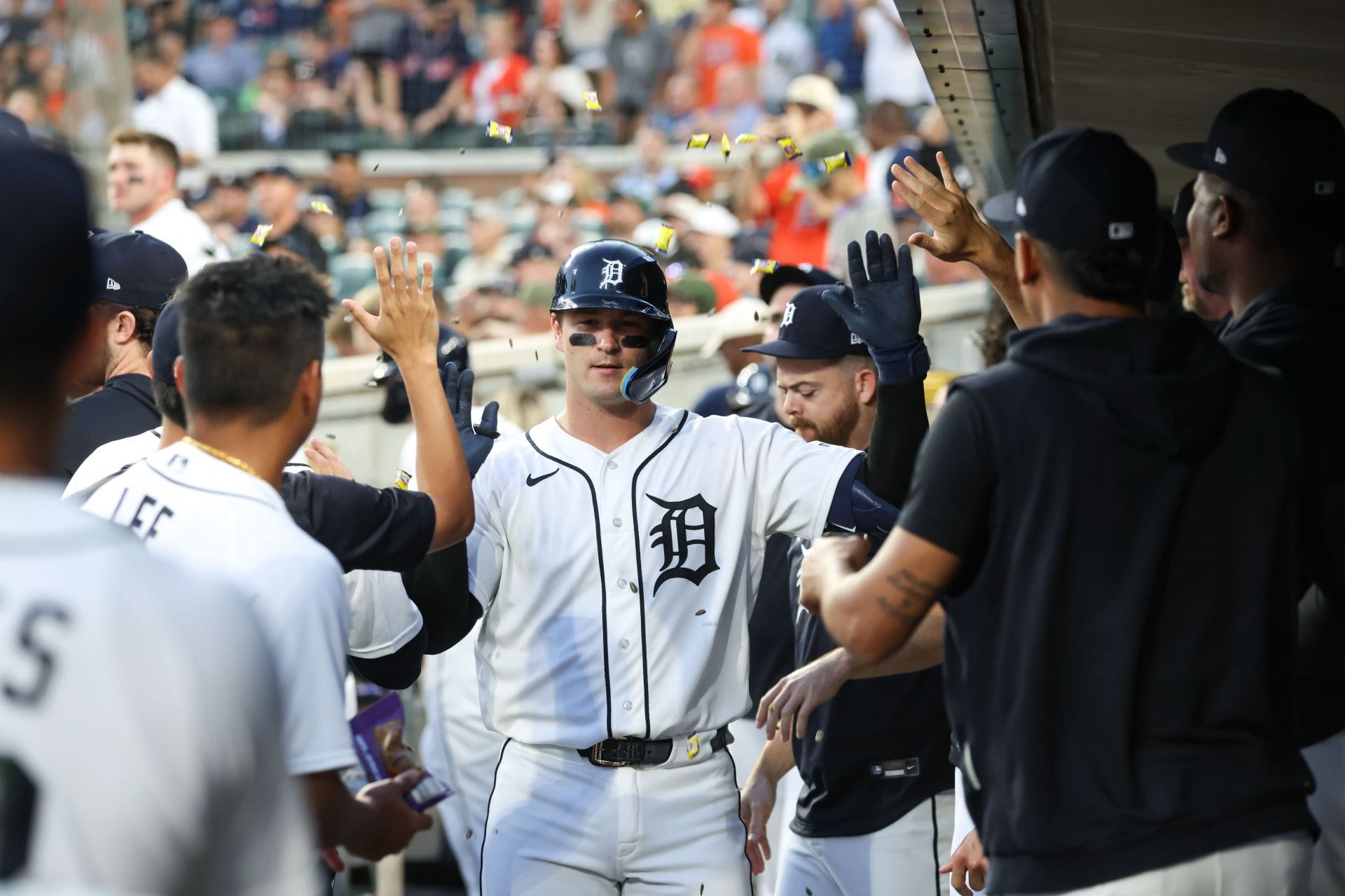 MLB: Dillon Dingler em ação pelo Detroit Tigers - Fonte: Getty