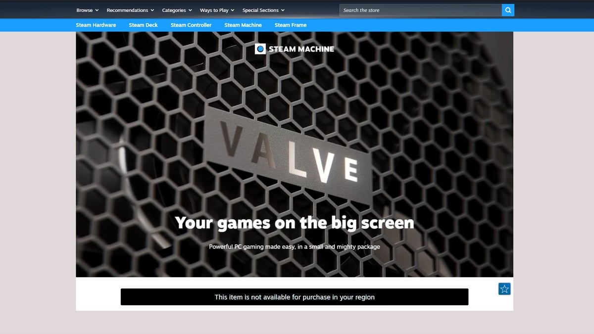 Will the Steam Machine launch in India? Possibility and expected price ...