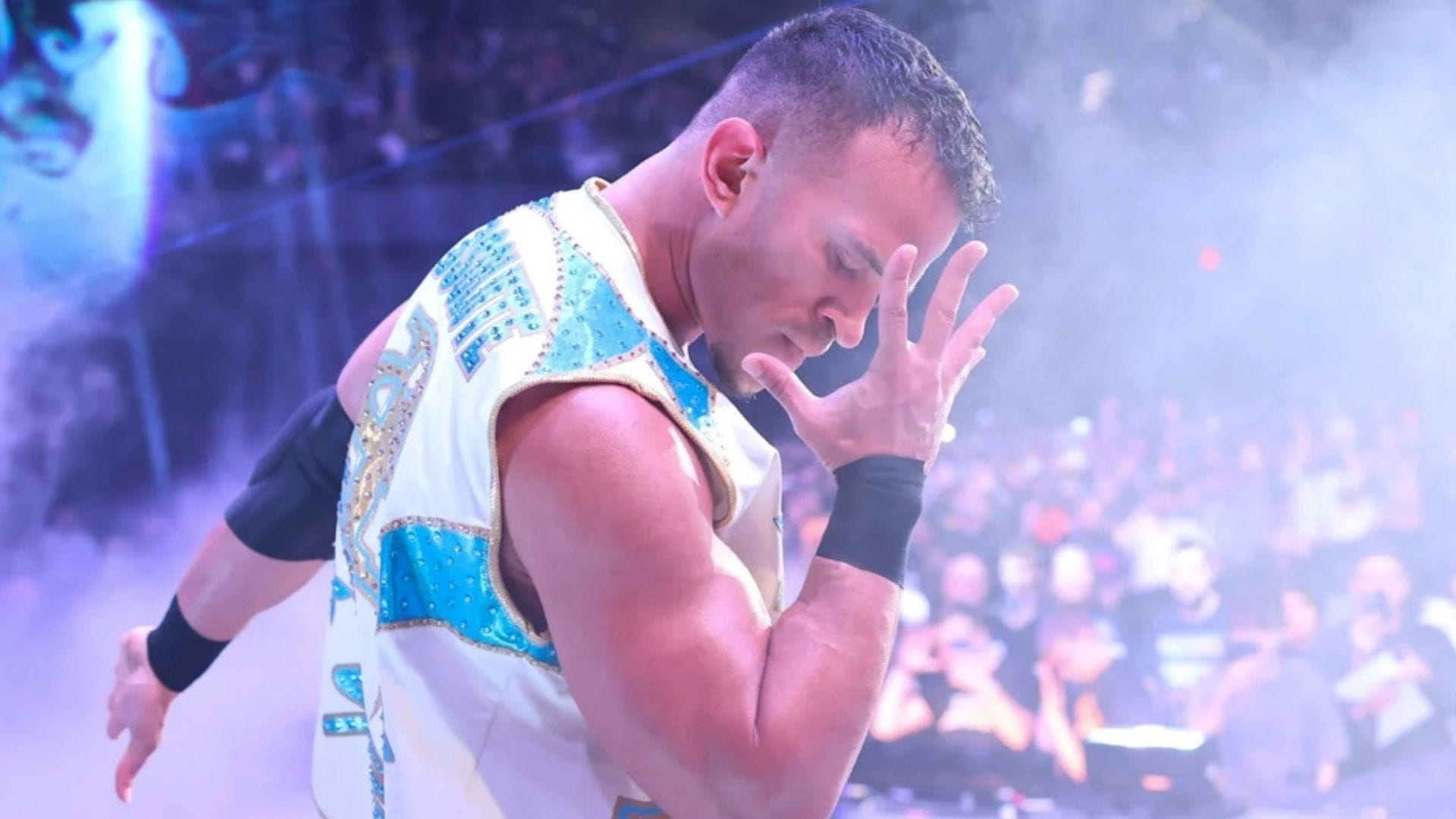 "There are some parallels between me and him" - Ricky Saints gets honest about working with former WWE United States Championship 