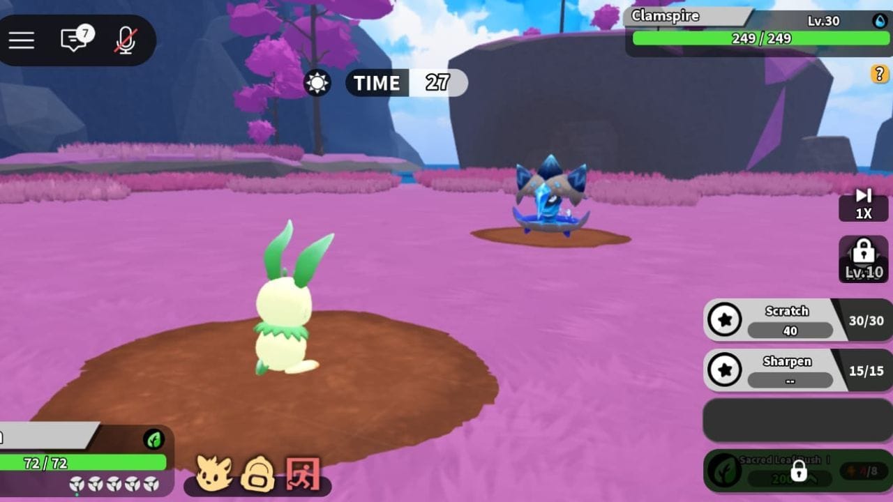 Clamspire (imagem via Roblox)
