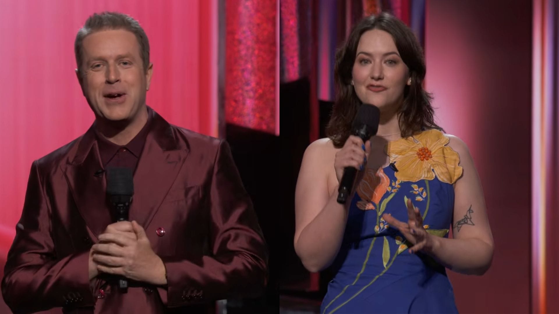Geoff and Lucy (Image via YouTube/ @thegameawards)