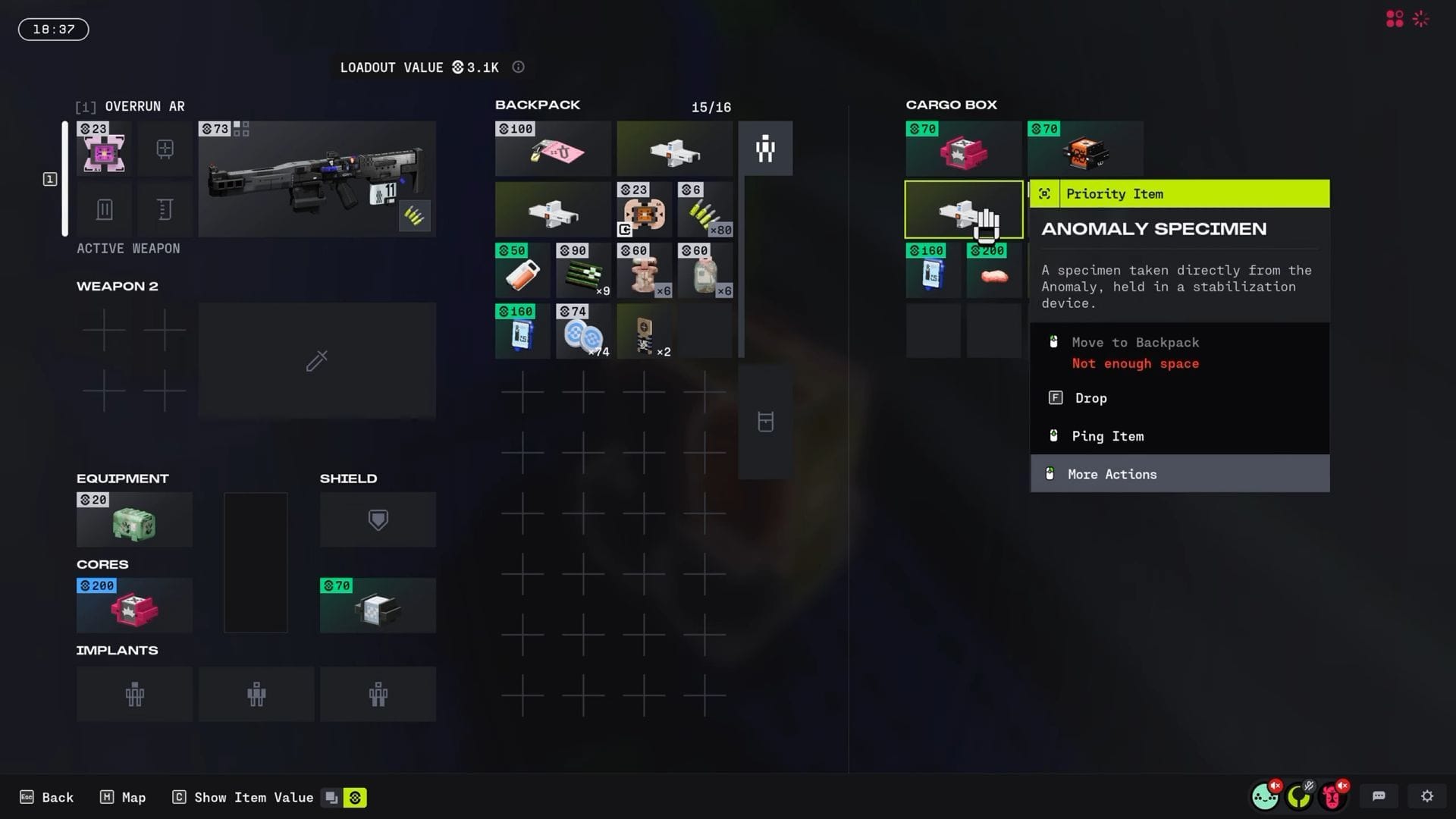 Anomaly Specimen in Marathon (Image via Bungie || YouTube@kasumadventurer)