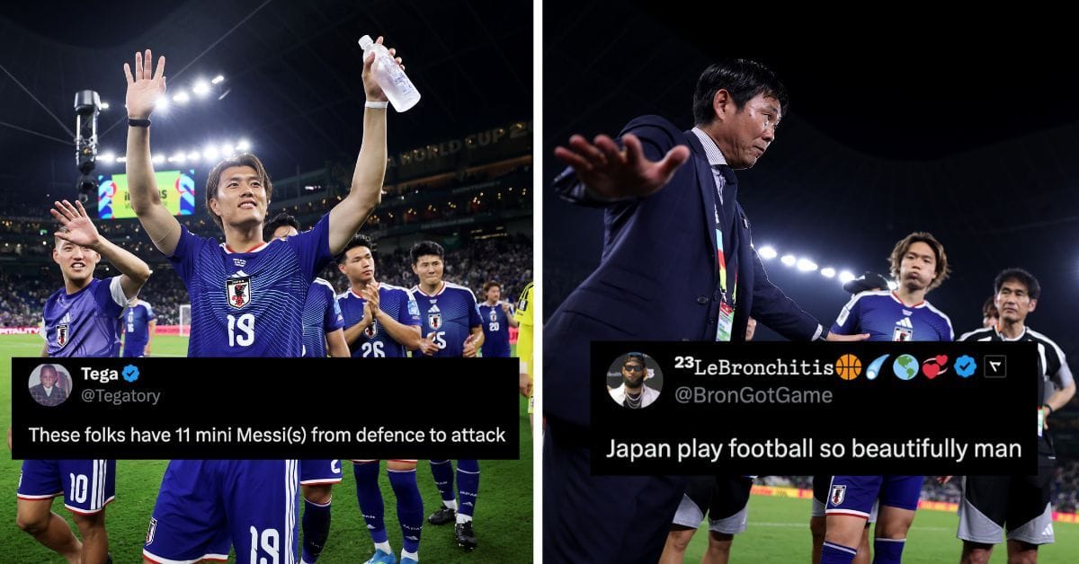 “11 mini Messi(s) from defence to attack” - Football fans left stunned after watching Japan play in 4-0 win over Tunisia at FIFA World Cup