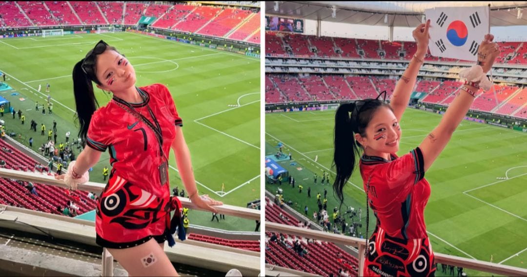 South Korean influencer shares video showing racist behaviour towards her from fans at FIFA World Cup stadium