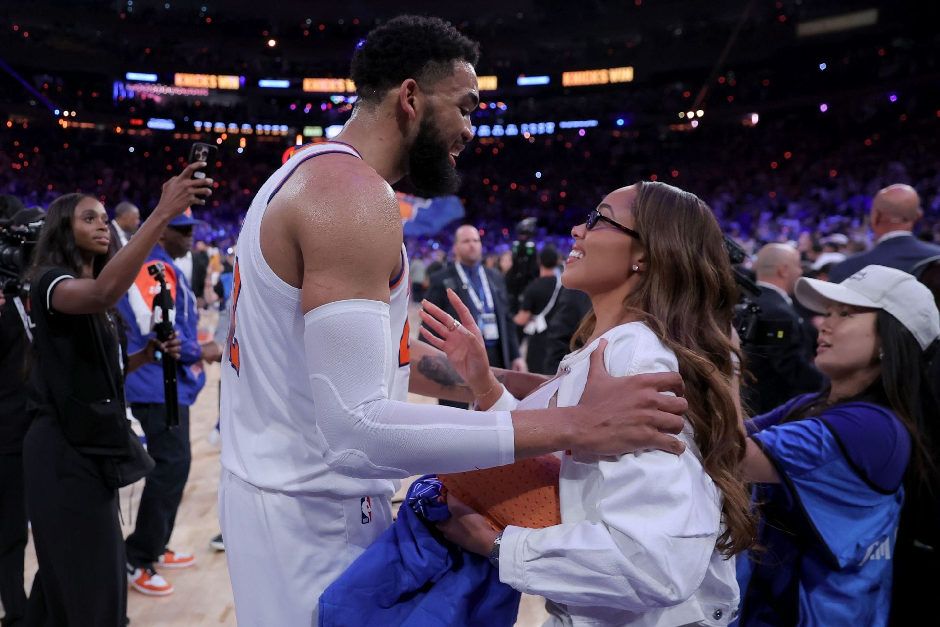 "Some guys can't lock in" - Karl-Anthony Towns' Fiancée Jordyn Woods Reveals Ignoring James Dolan’s 'No Intimacy' Rule During Knicks’ Title Run
