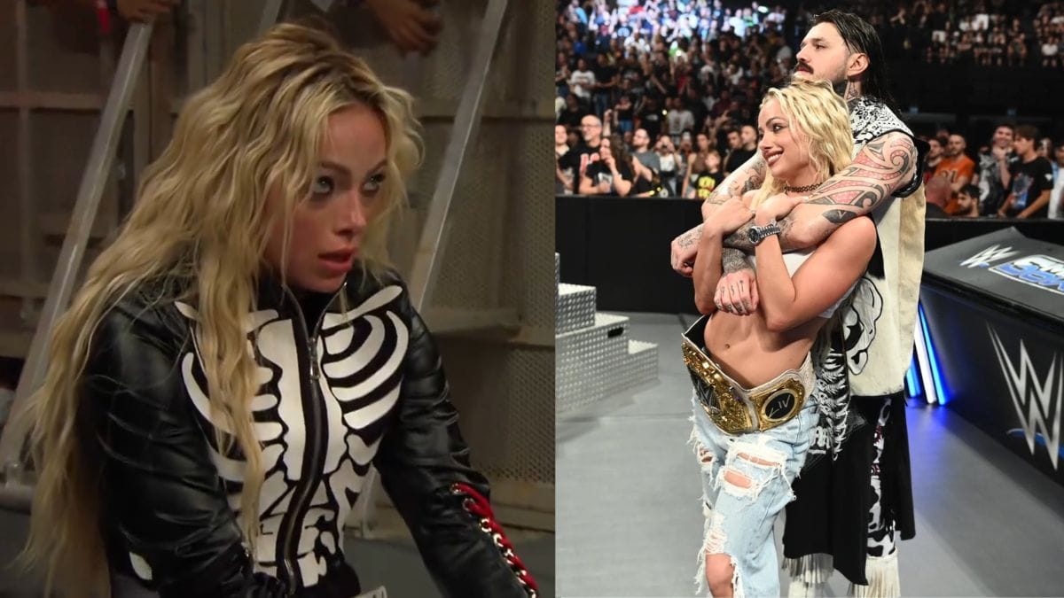 Dominik Mysterio reacts to Liv Morgan’s WWE Queen of the Ring final loss