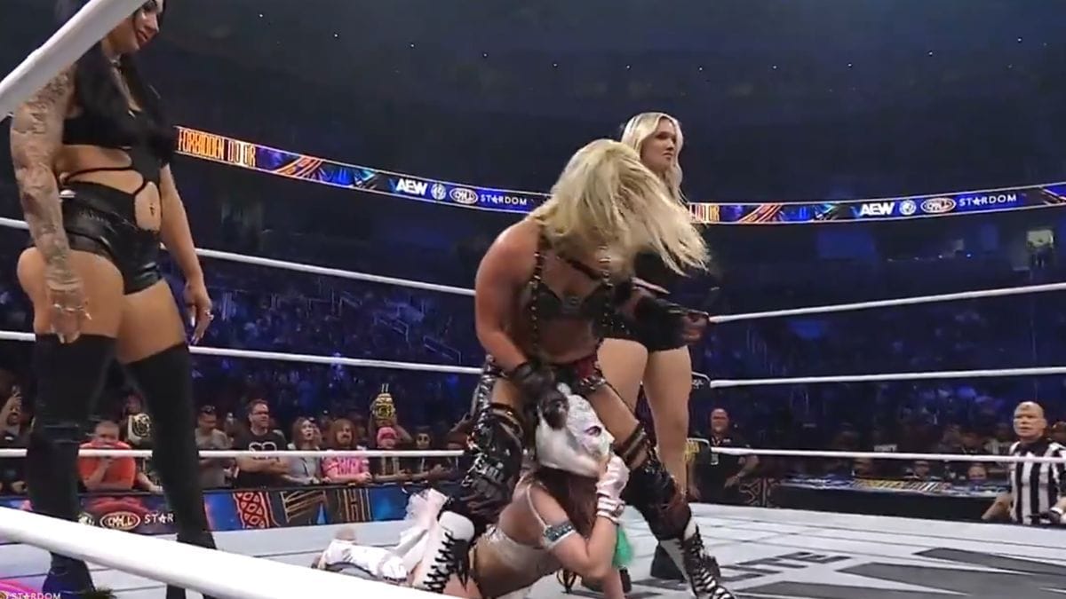 Popular star unmasked in extremely disrespectful moment at AEW Forbidden Door 2026