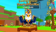 The limited Starfall Griffin (Image via Roblox)