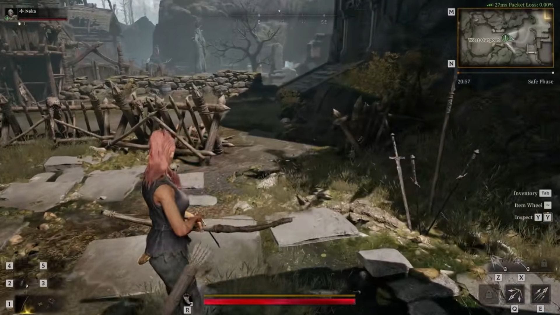 Blackarrow em Mistfall Hunter (imagem via Bellring Games || YouTube/@fr0stlegend712)
