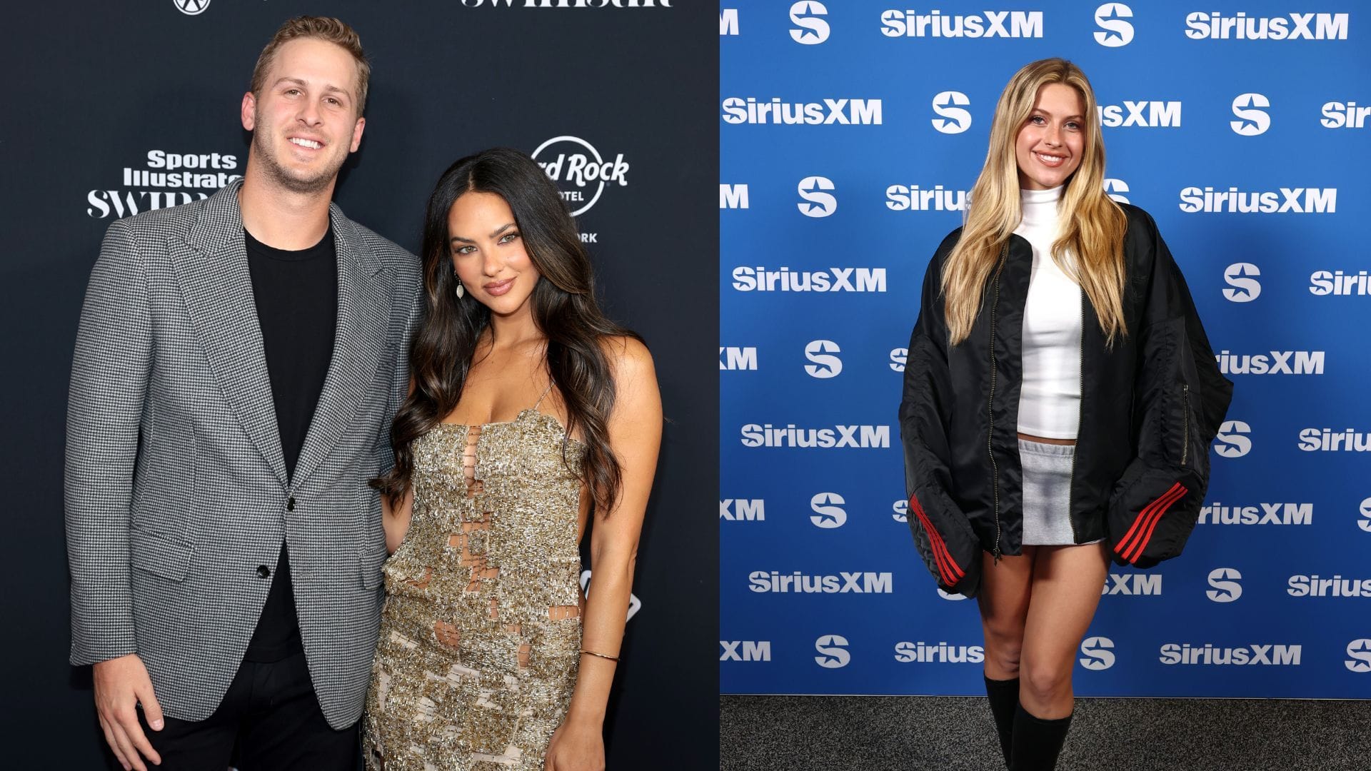 PICS: Jared Goff’s wife Christen Goff swoons over SI Swimsuit model Xandra Pohl after posing together in red bikini