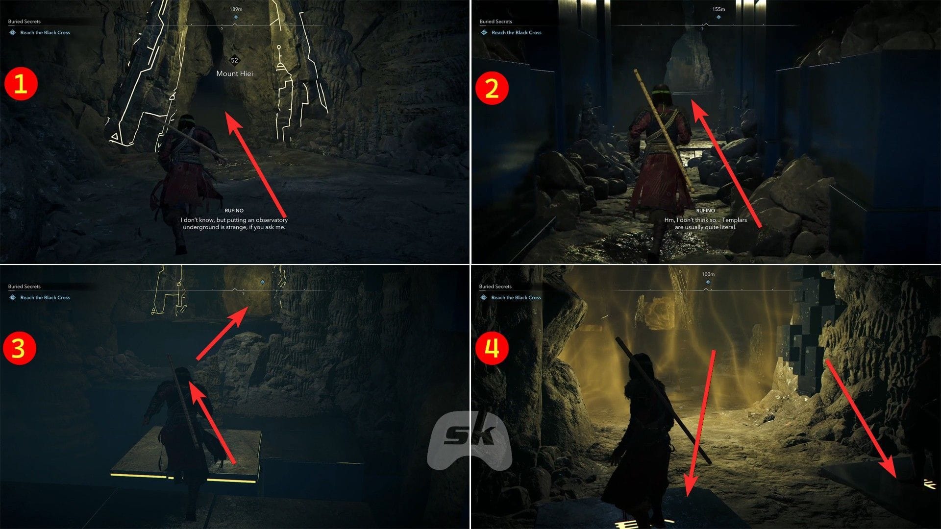 Access the path together with Rufino (Image via Ubisoft)