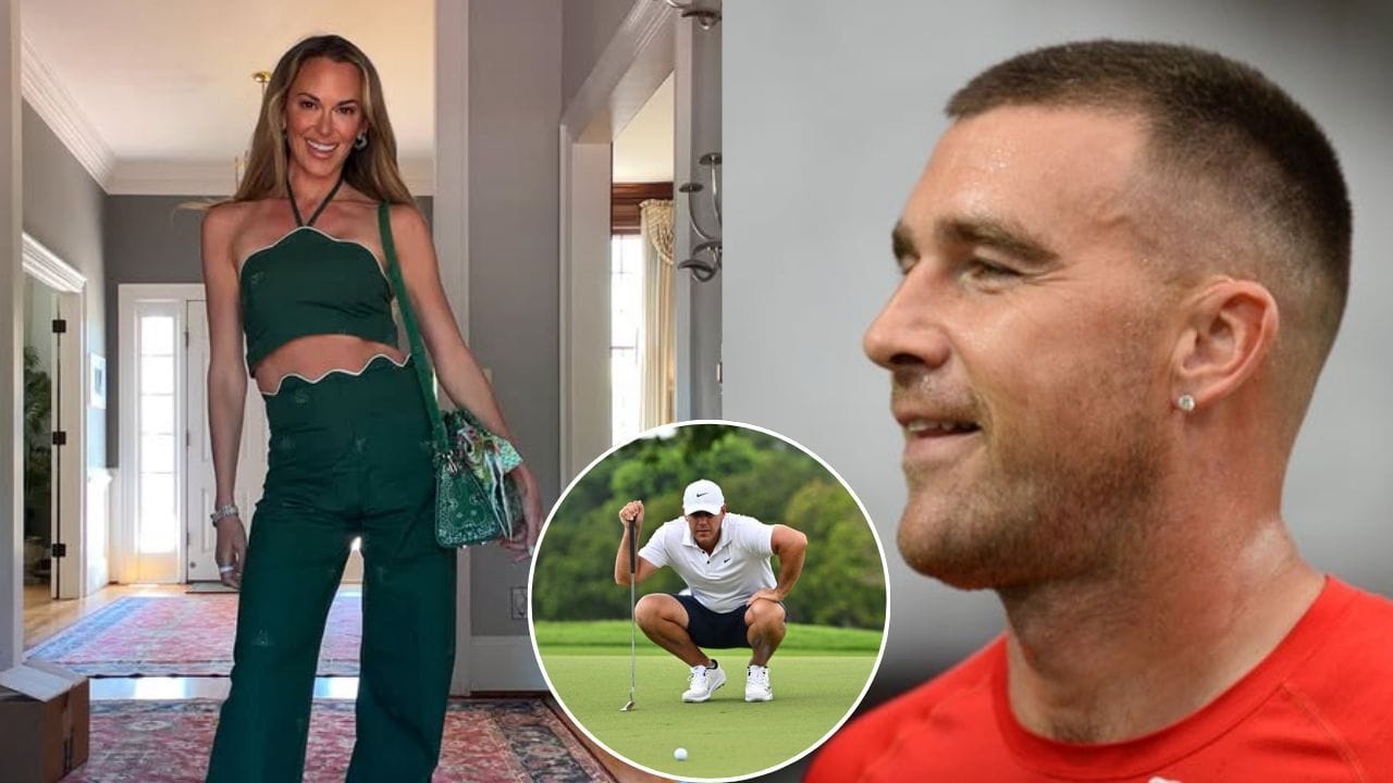 "Brooks Koepka knows about it": Travis Kelce labeled "hall pass" by SI Swimsuit model Jena Sims while detailing past encounter with Chiefs TE
