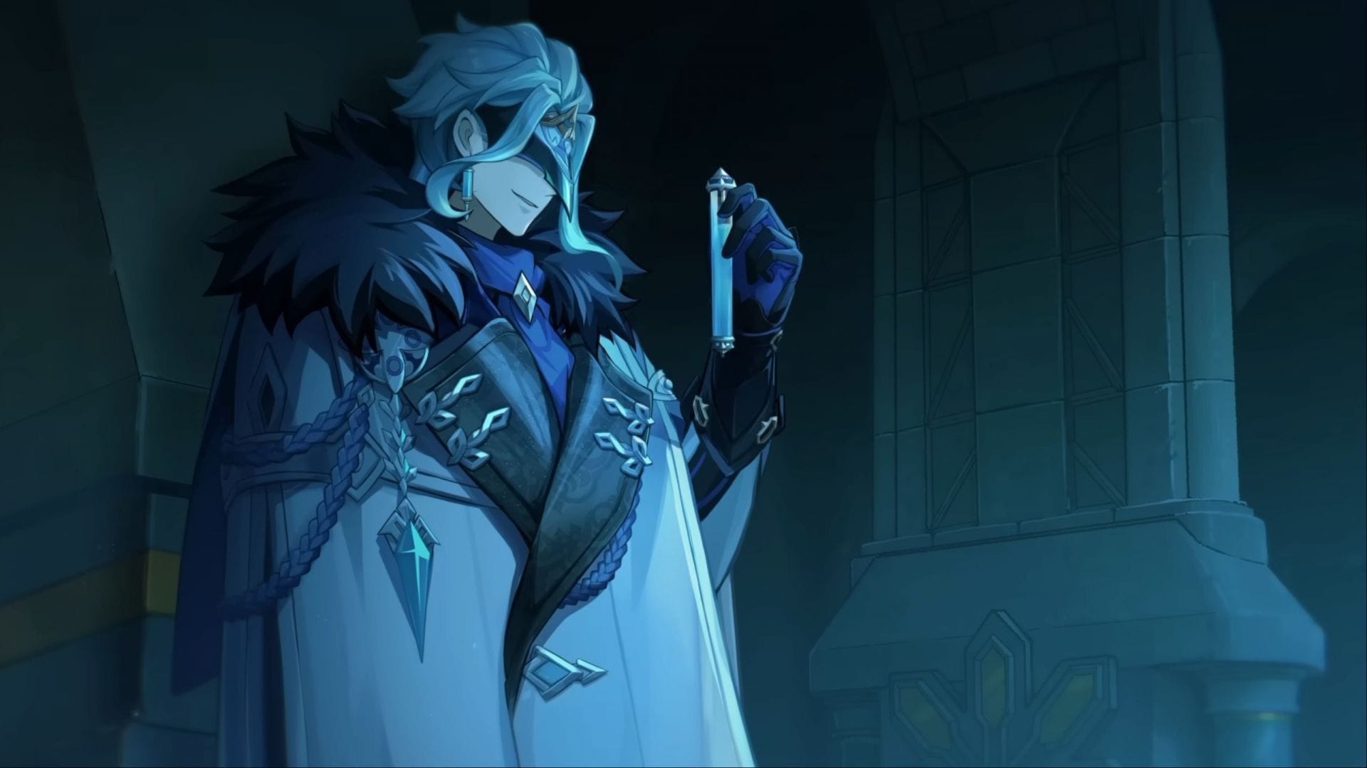 Dottore em Genshin Impact (imagem via HoYoverse)