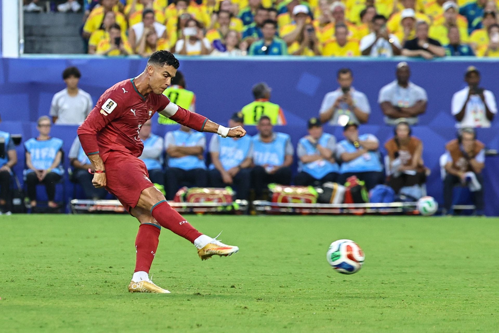 Capitão de Portugal, Cristiano Ronaldo - Fonte: Getty