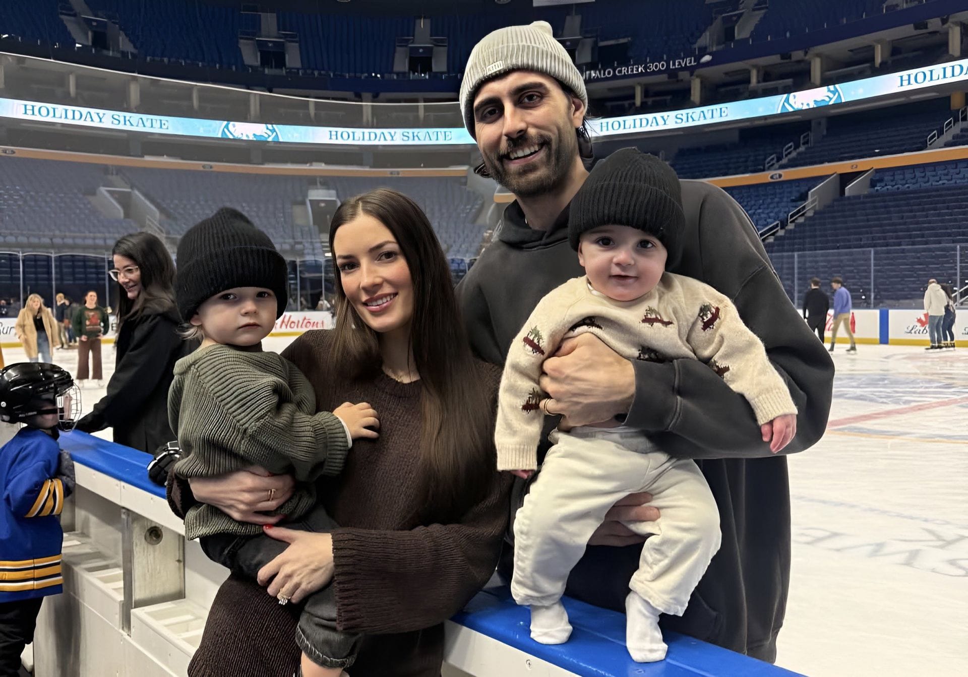 Alex Tuch's wife Kylie reacts to hubby's $84,000,000 sign-and-trade deal from Sabres to Capitals