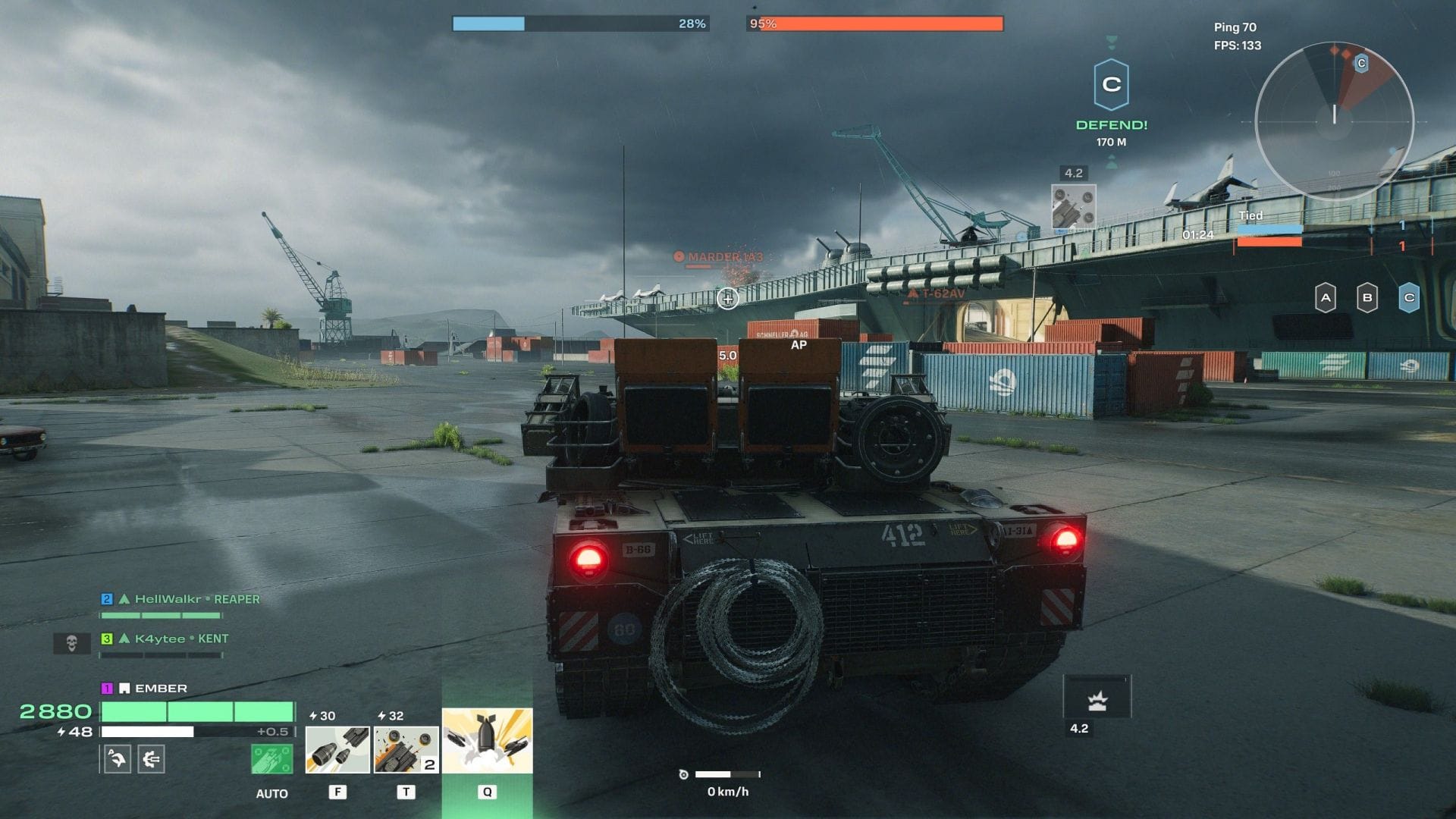 Apesar de todos os problemas levantados ao jogo, o visual não é motivo de reclamação (Imagem via Sportskeeda Gaming || Wargaming)