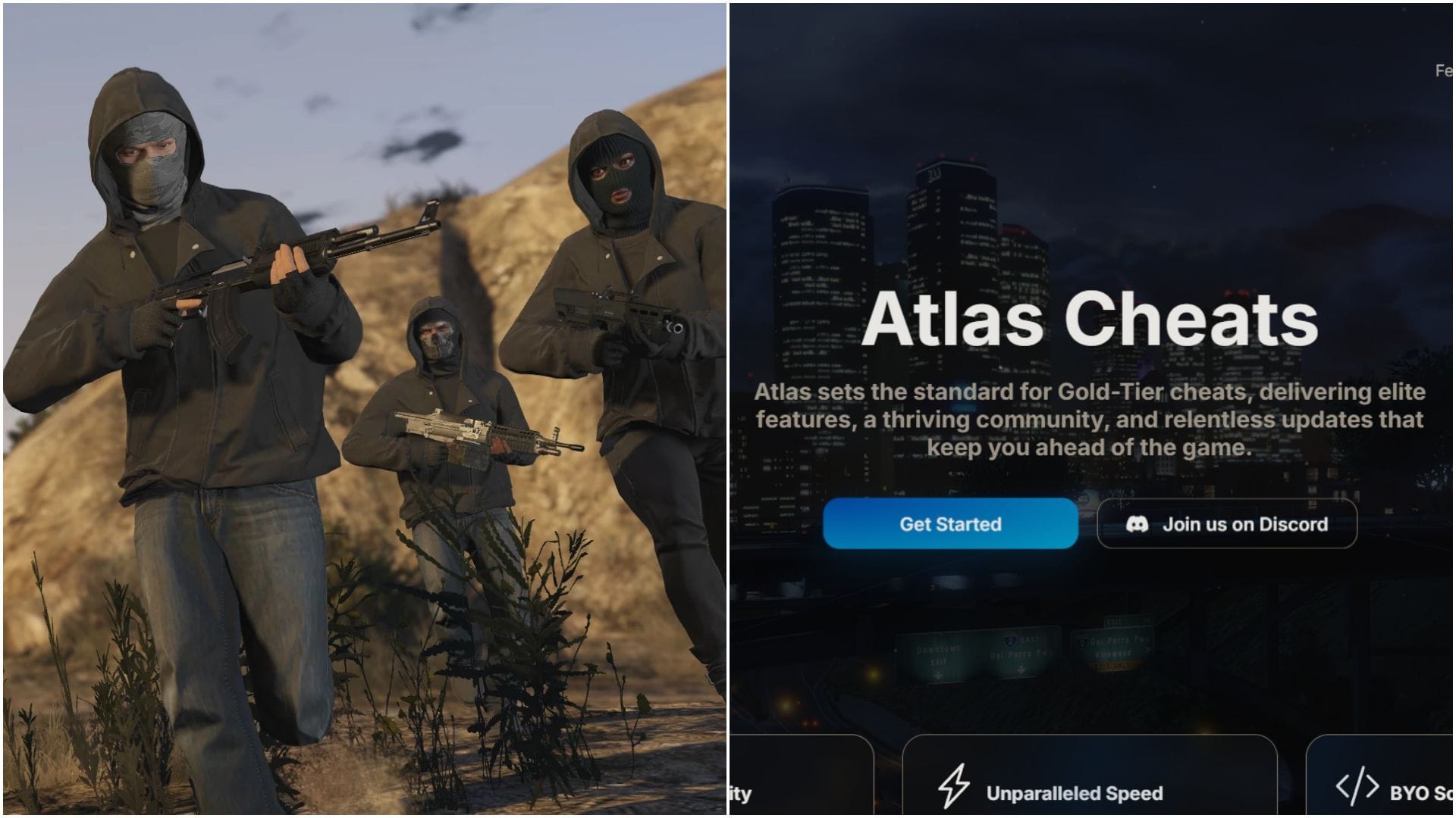 Atlas Menu suffered a data breach, resulting in a personal information leak (Image via Rockstar Games || GTA Wiki || Atlas Menu)