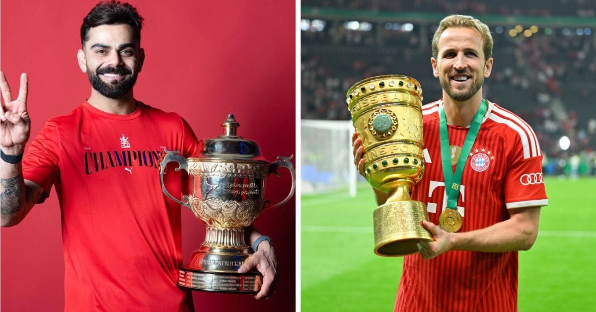 Harry Kane shares 19-word message to applaud Virat Kohli and RCB as they win back-to-back IPL titles