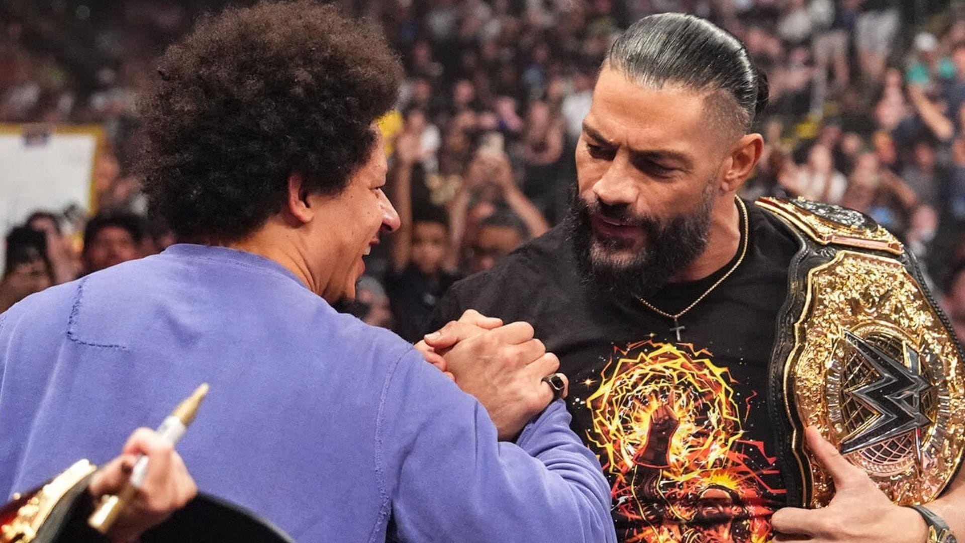 Roman Reigns sends chilling warning to WWE locker room following shock RAW attack 