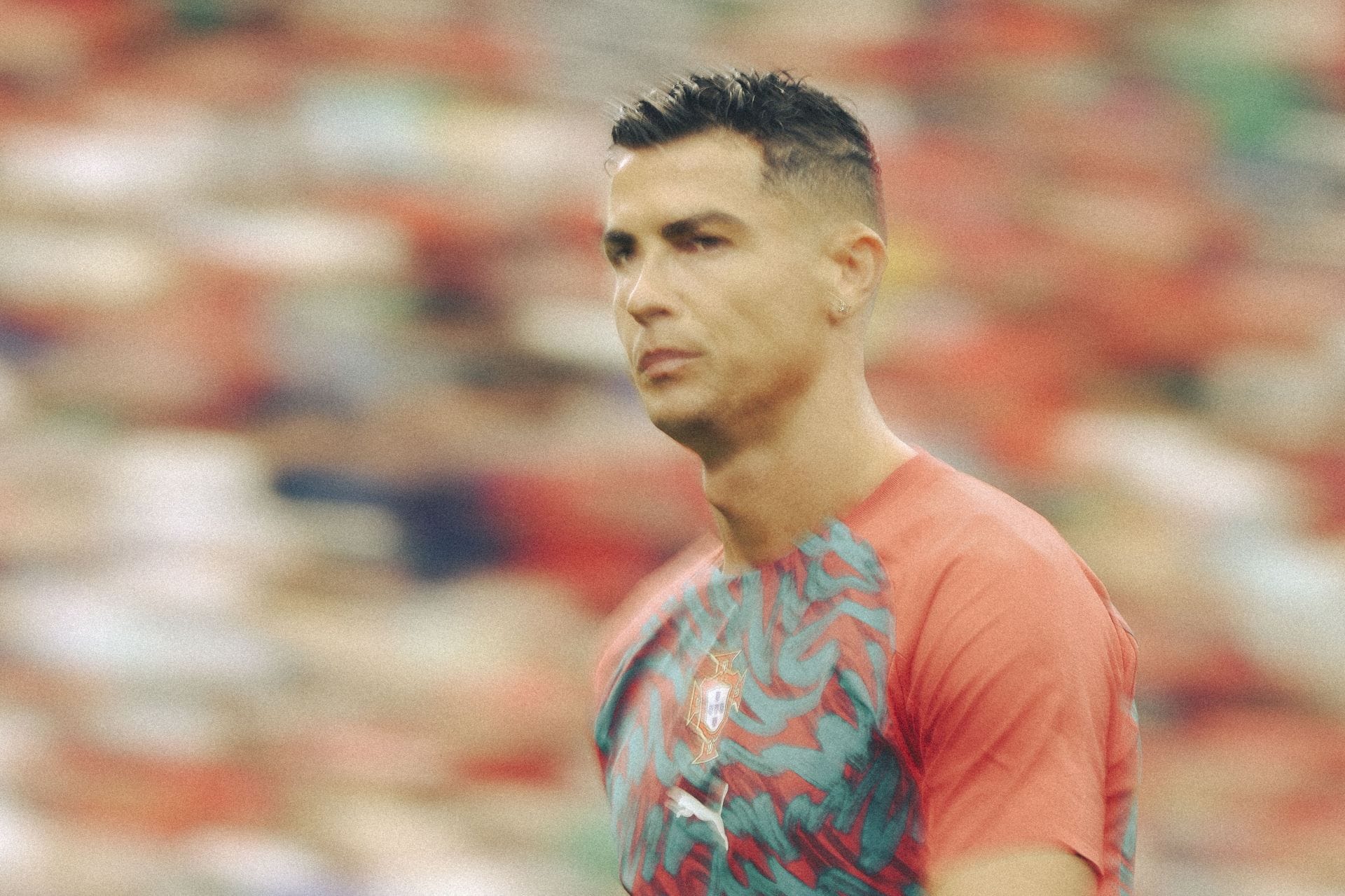 Is Cristiano Ronaldo playing for Portugal against Colombia at the FIFA World Cup today?