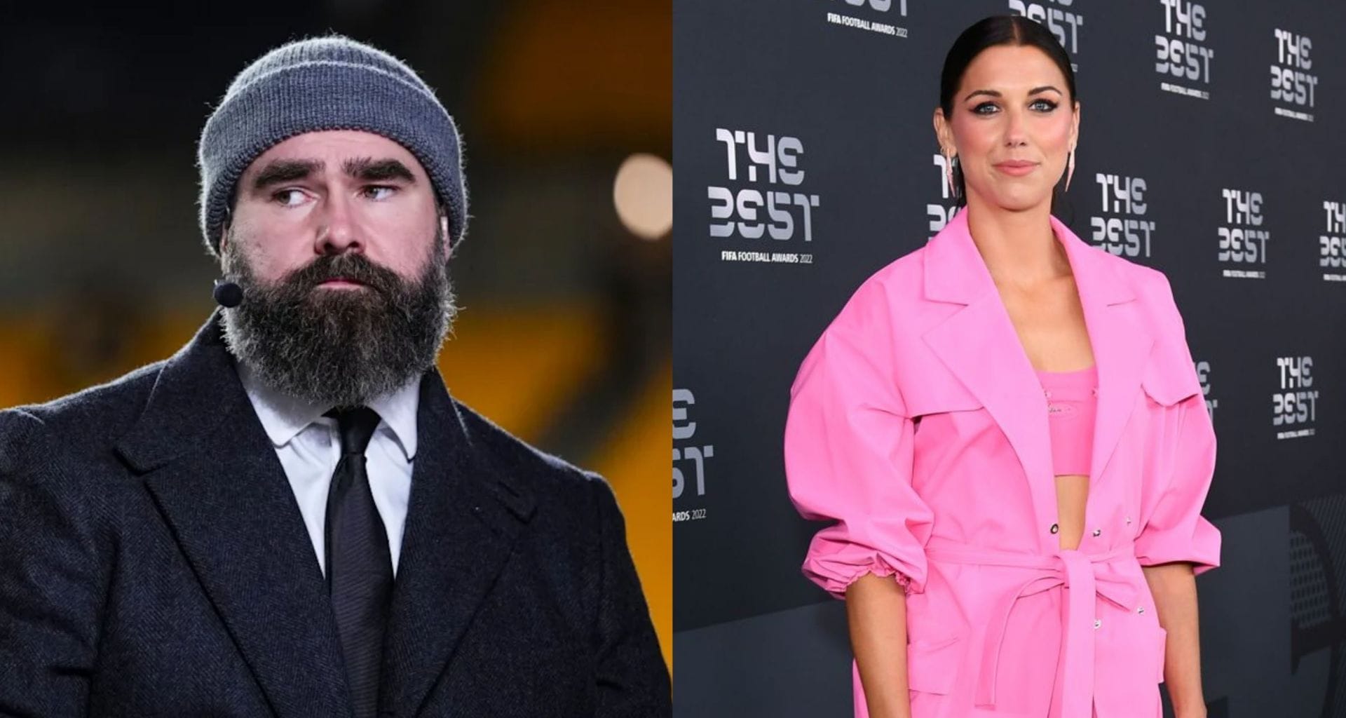 Alex Morgan puts Jason Kelce in awkward spot with unretirement question