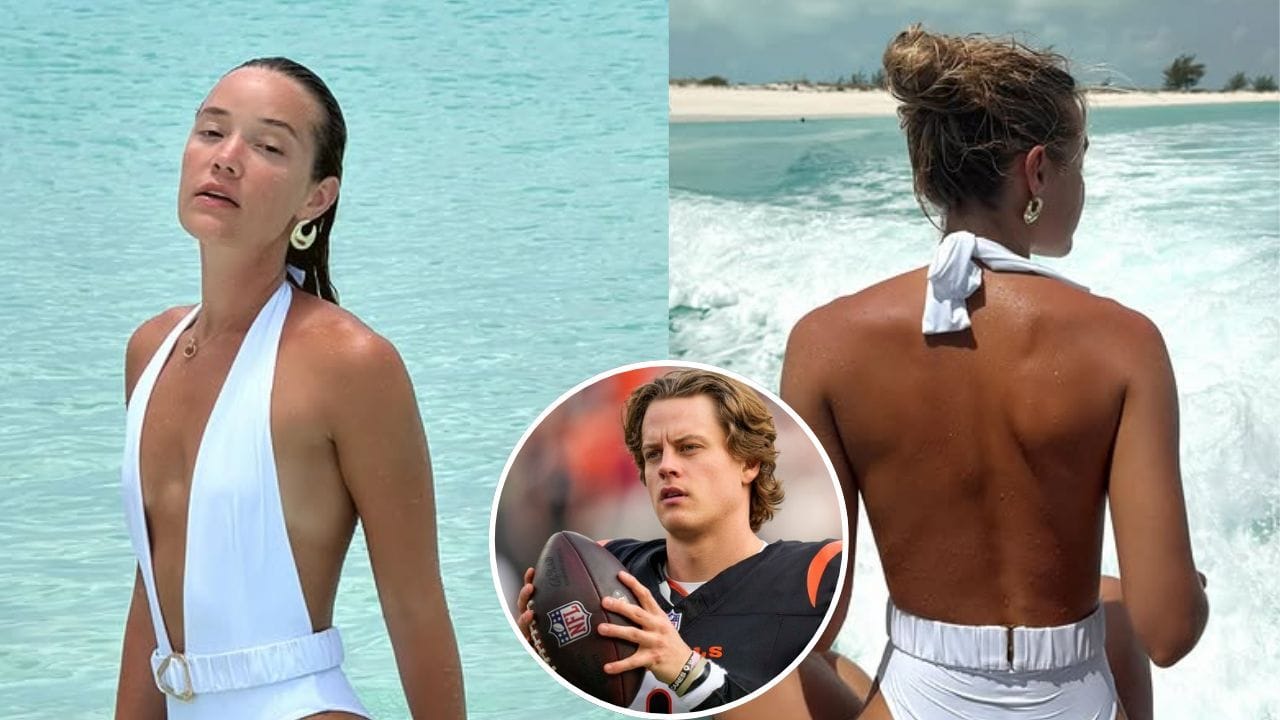 PICS: Joe Burrow's GF Olivia Ponton shows off shiny crop top with short skirt while repping for Brazil in FIFA World Cup 