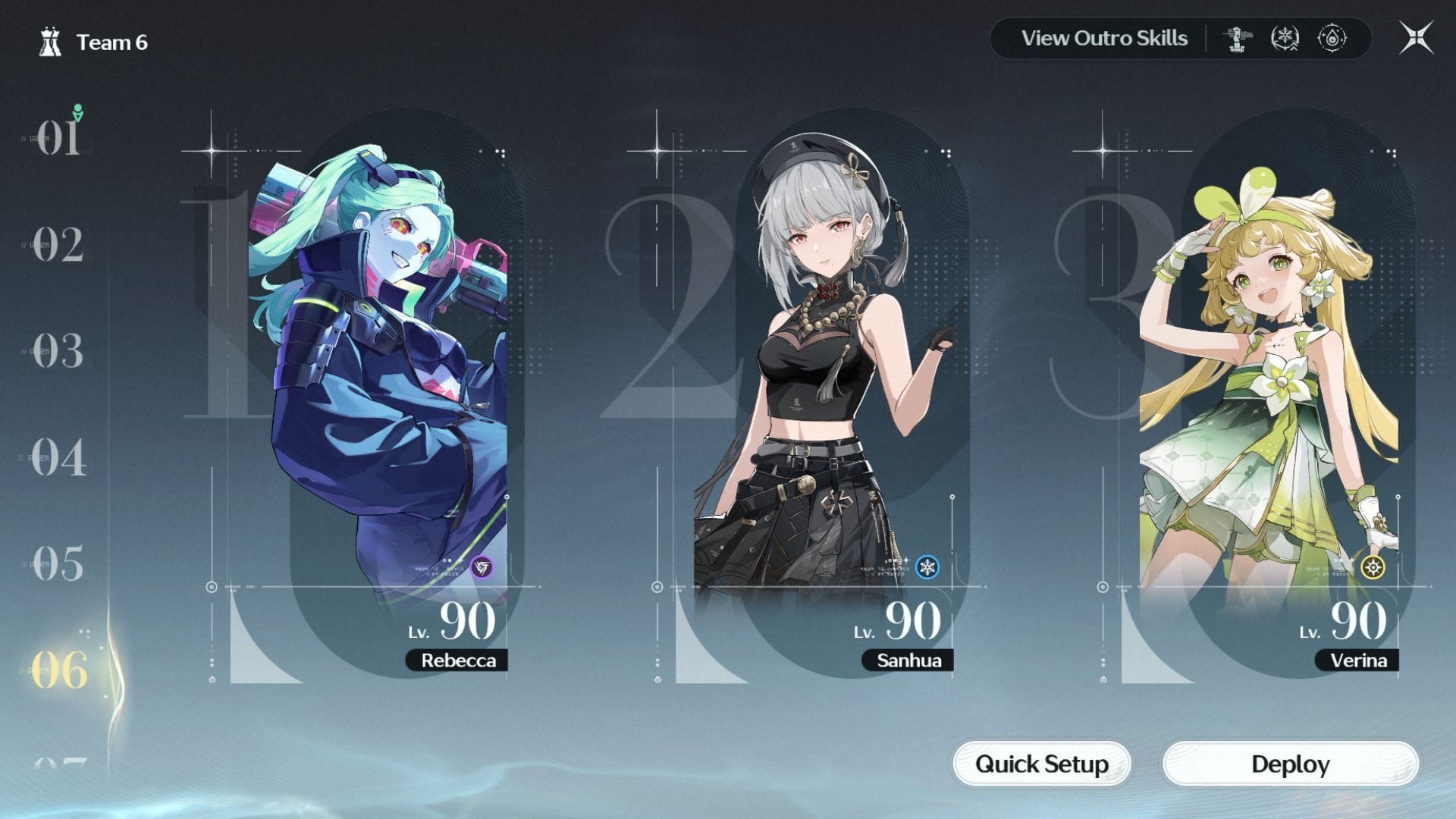 The F2P team (Image via Kuro Games)