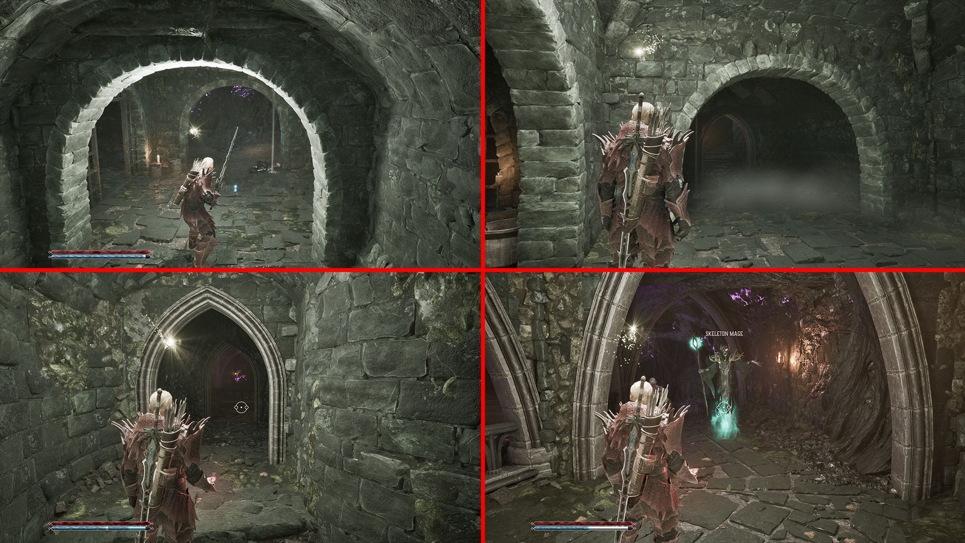 Derrote o Skeleton Mage para impedi-lo de invocar mais esqueletos (Imagem via Alkimia Interactive)