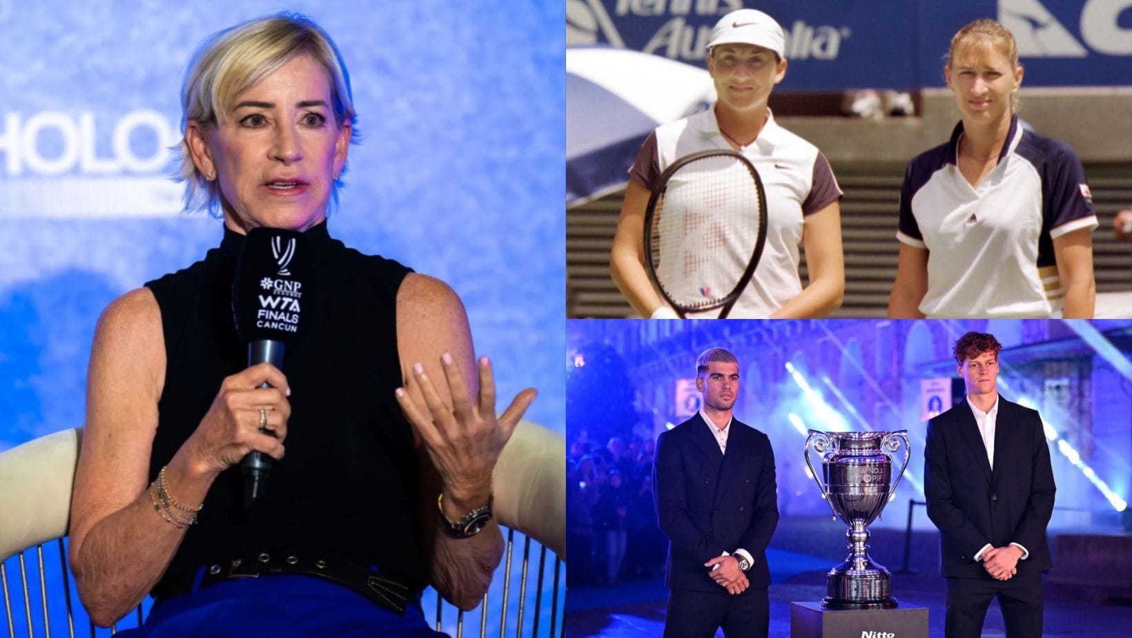 Chris Evert invites controversy comparing Steffi Graf- Monica Seles knife attack situation to Sinner-Alcaraz rivalry