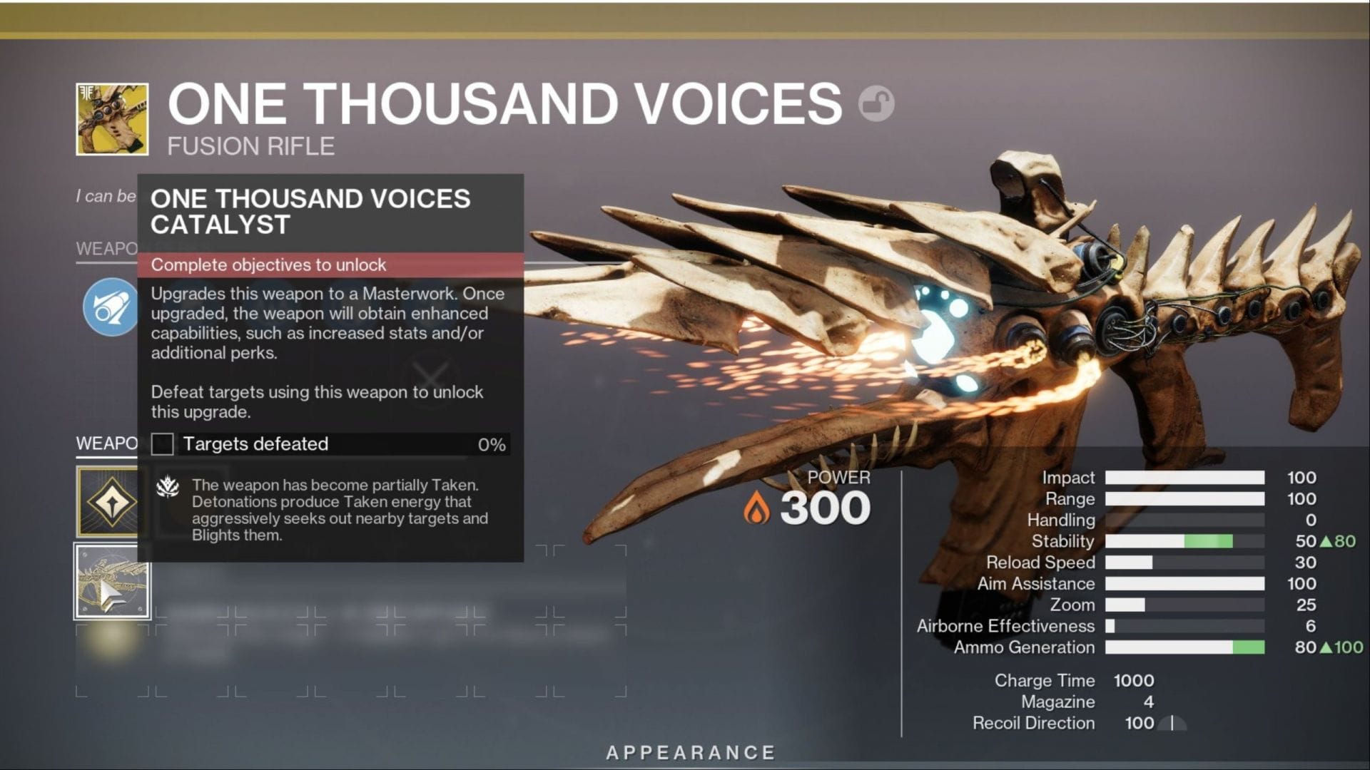 Catalisador de Mil Vozes (Imagem via Bungie)