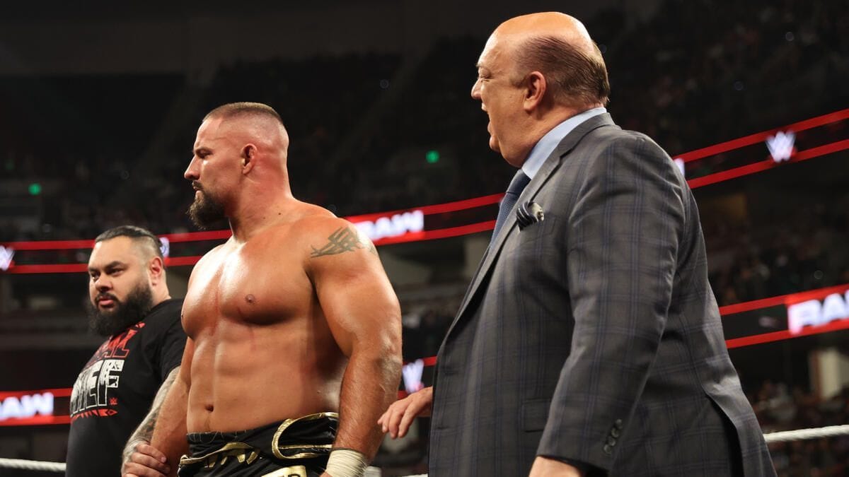 Confirmation that Paul Heyman has split from The Vision on WWE RAW