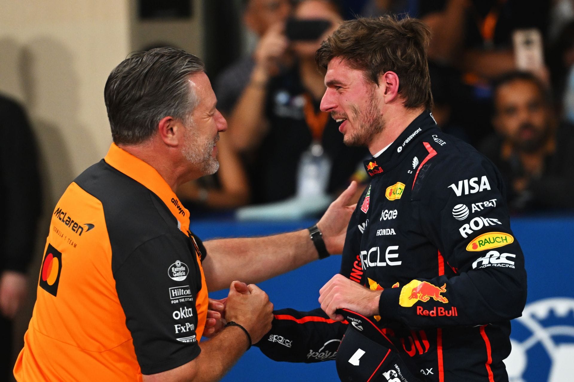 "He's a 4-time world champion": Zak Brown responds to "Max Verstappen to McLaren" rumors