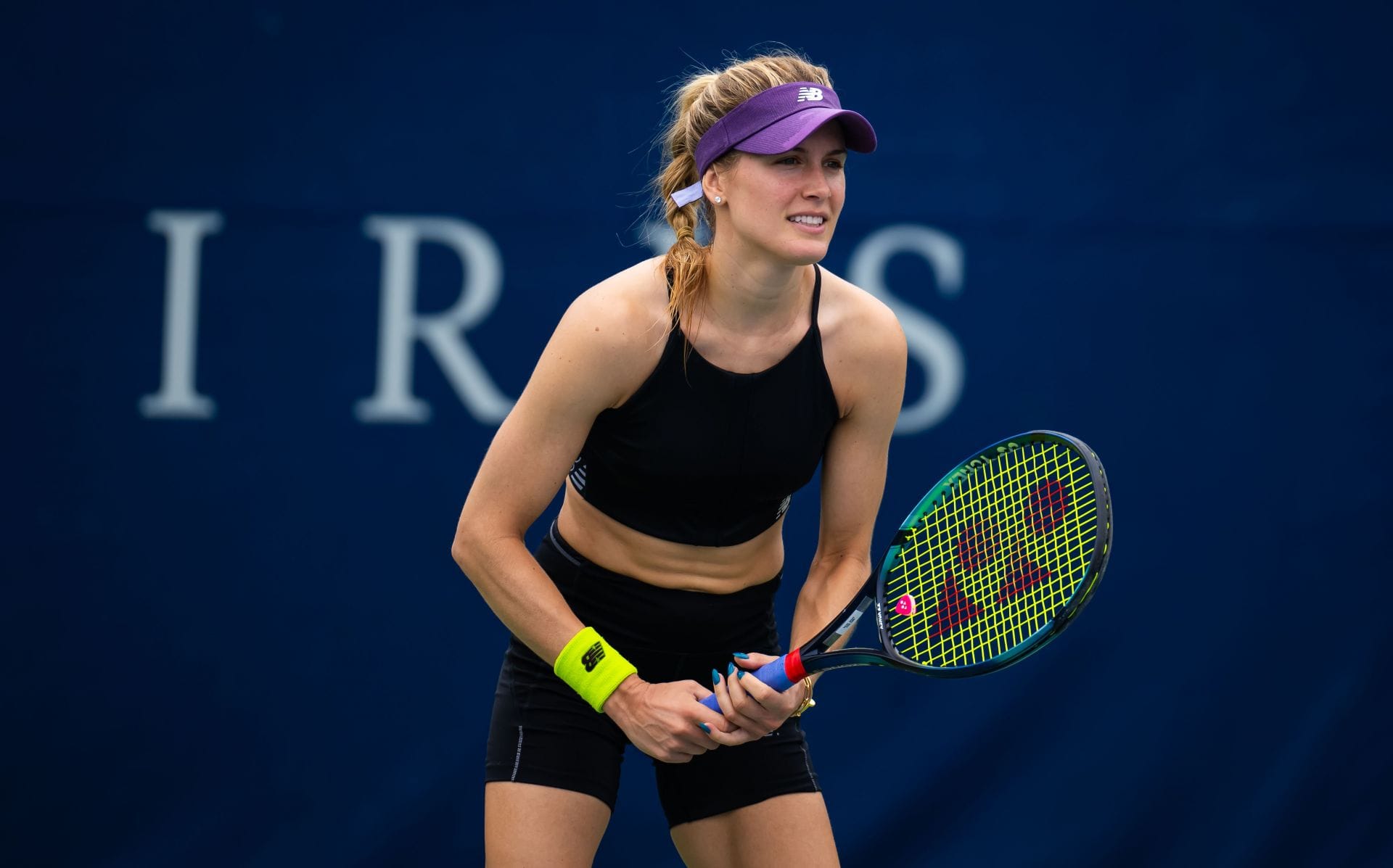 Eugenie Bouchard, do Canadá, durante o National Bank Open em Toronto, Ontário, Canadá. (Foto de Getty Images)