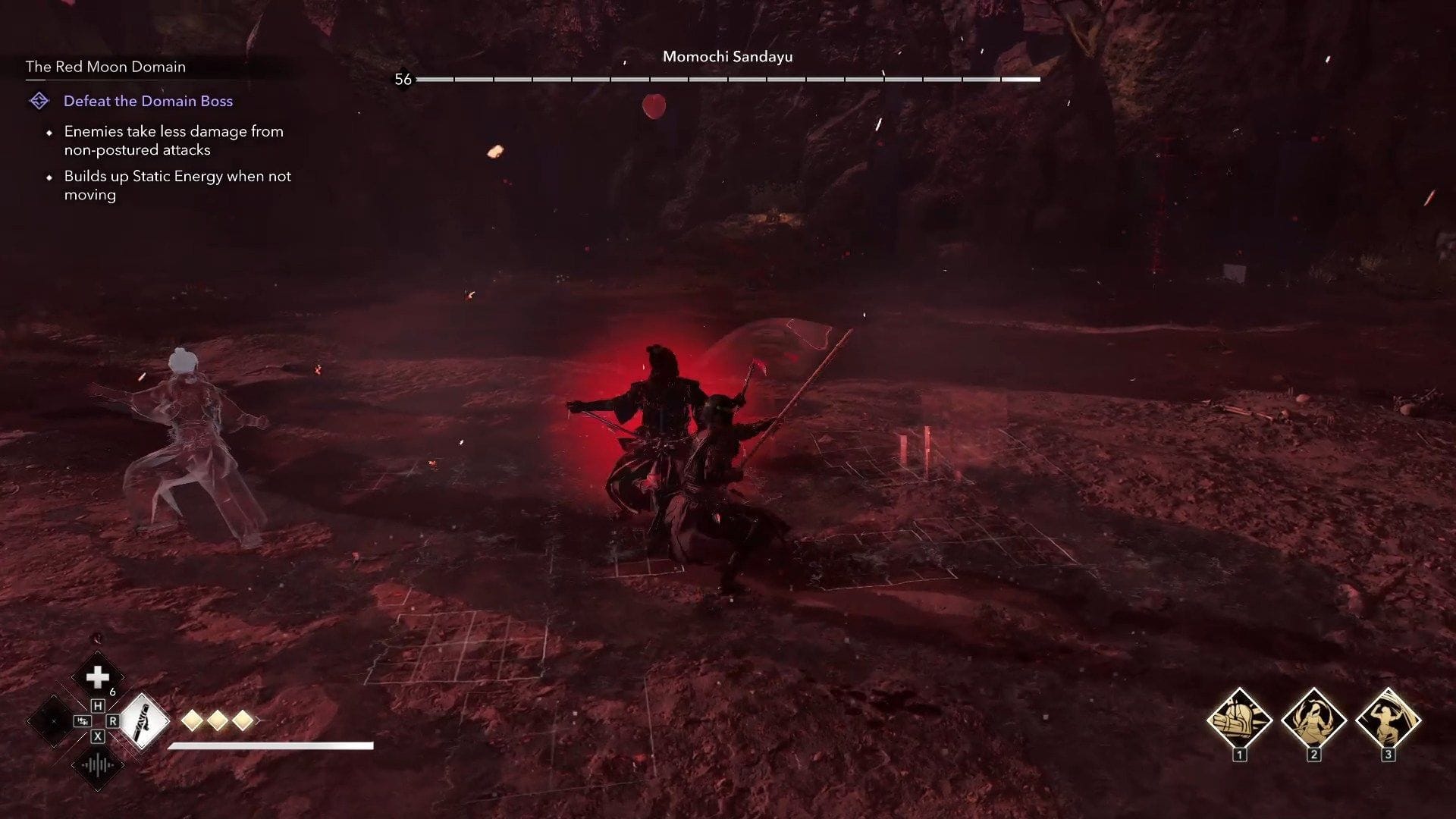 Defeat four Samurai Daishos, then a final boss, to complete a level (Image via Ubisoft)