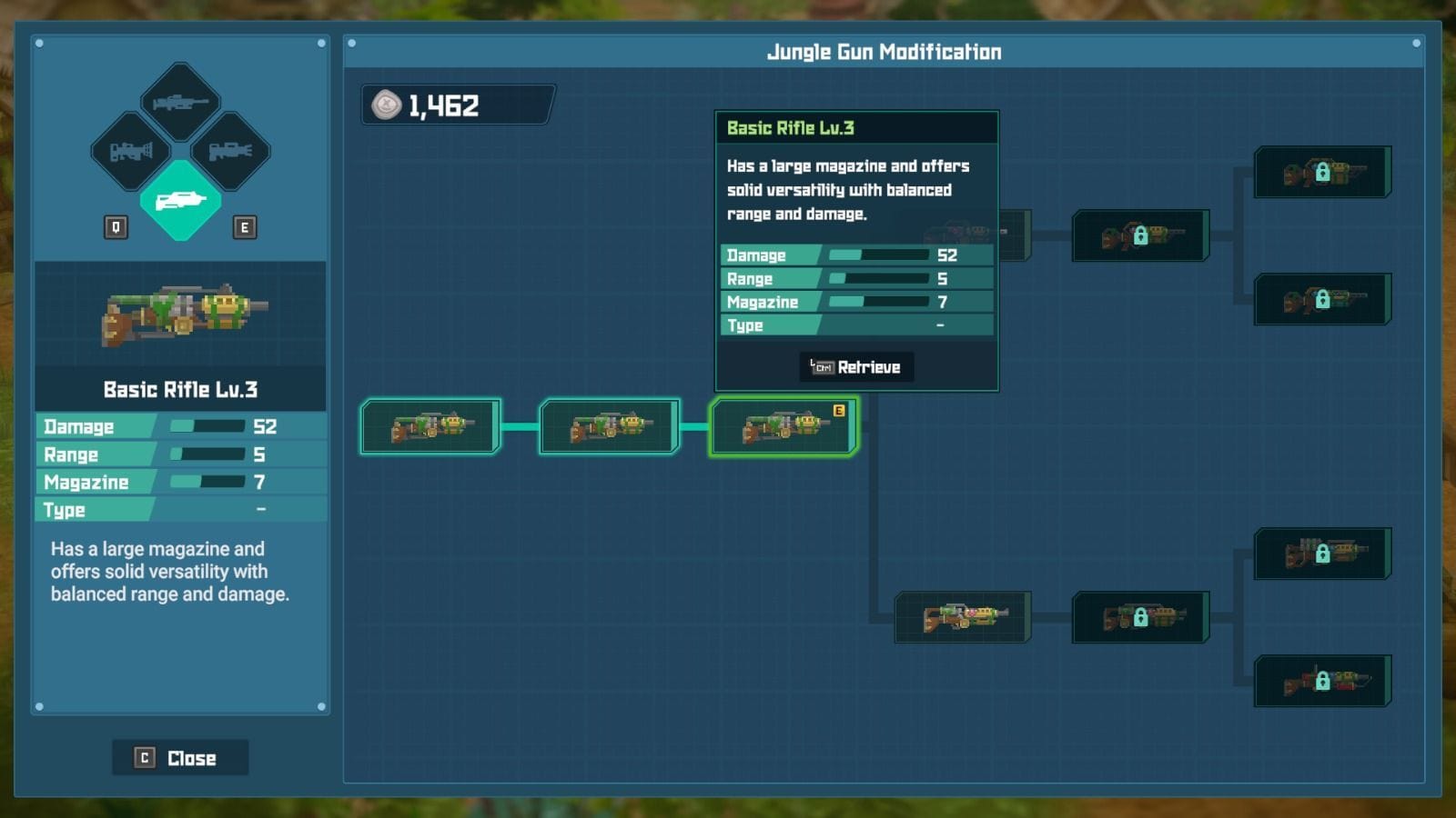 Drops de criaturas são necessários para atualizar sua Jungle Gun (Imagem via SK Gaming || Mintrocket)