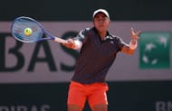 Rinky Hijikata da Austrália no Aberto da França de 2026 em Roland Garros em Paris, França. (Foto de Getty Images)